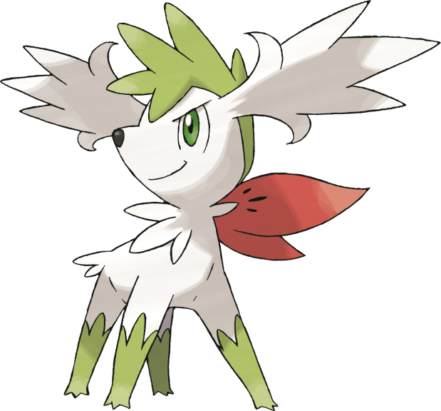 Disegno di Shaymin Celeste da colorare