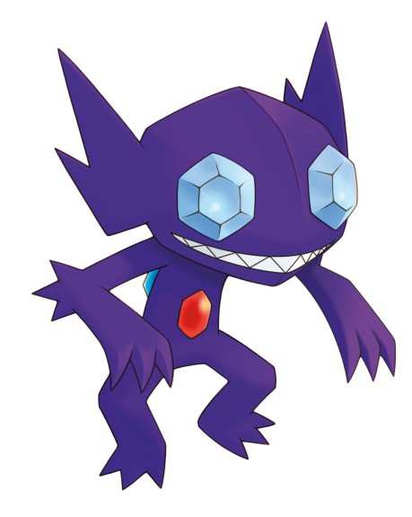 Disegno di Pokemon Sableye da colorare