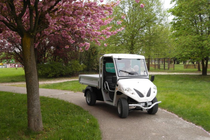 Disegno di Carrello da golf da colorare