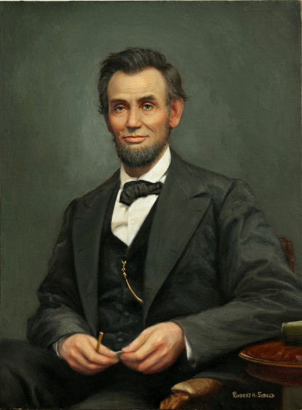 Disegno di Abramo Lincoln da colorare