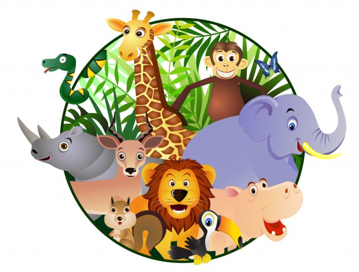 Animaux de zoo