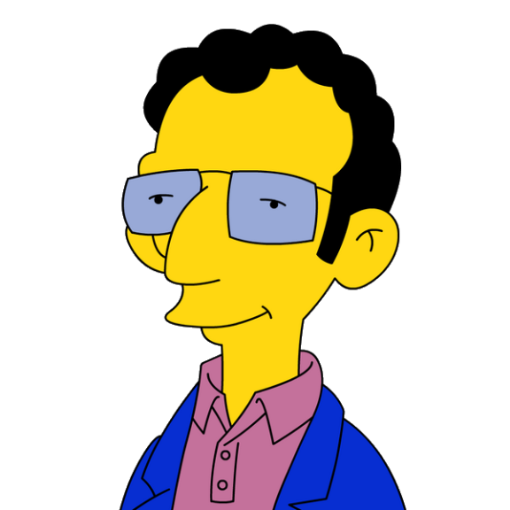 Disegno di Simpson Artie Ziff da colorare