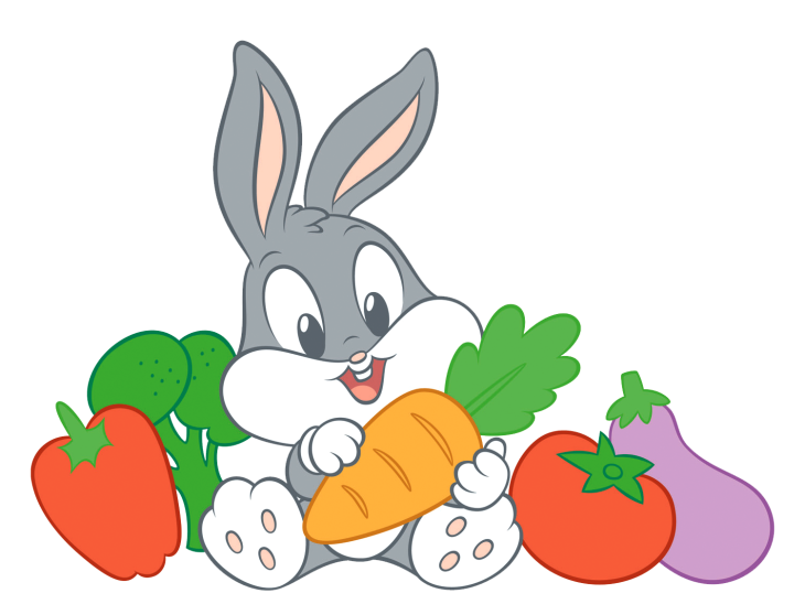 Disegno di Baby Bugs Bunny da colorare