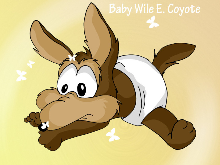 Disegno di Bambino coyote da colorare