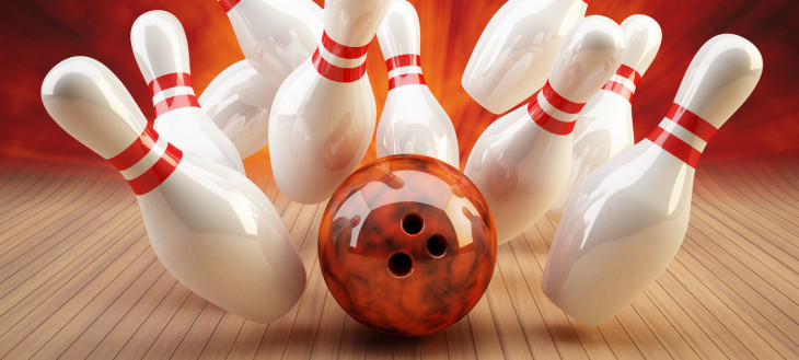 Disegno di Bowling da colorare