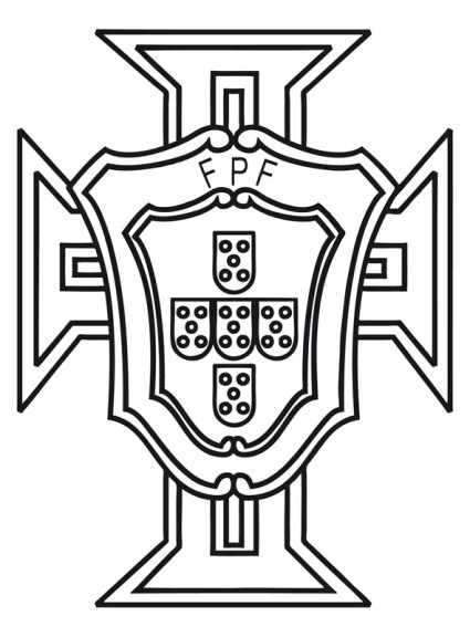 Portugal Crest coloring page