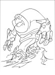 Marshmallow From Frozen coloring page