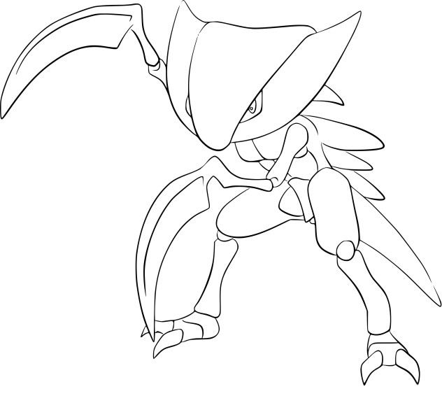 Coloriage Kabutops