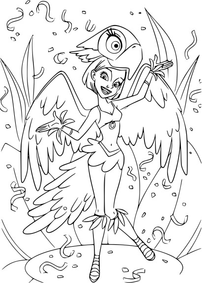 Linda Rio coloring page