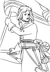 Napoleon Bonaparte coloring page