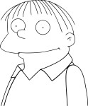 Disegno di Ralph Wiggum da colorare