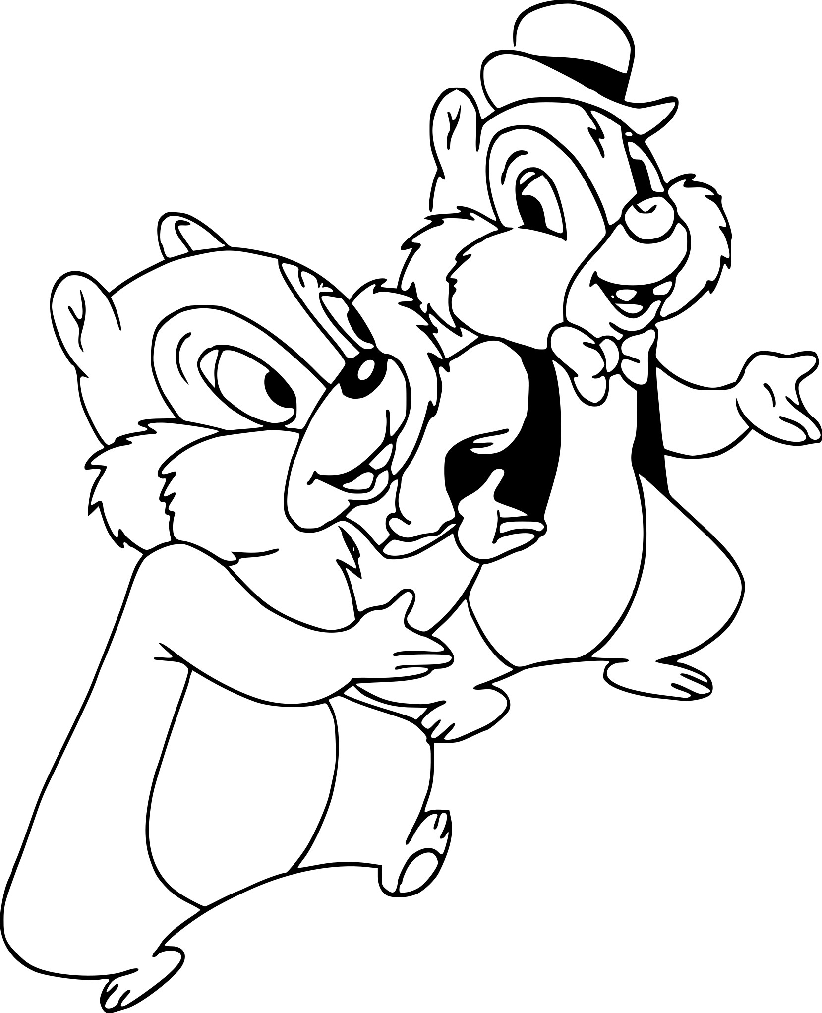 Tic And Tac coloring page