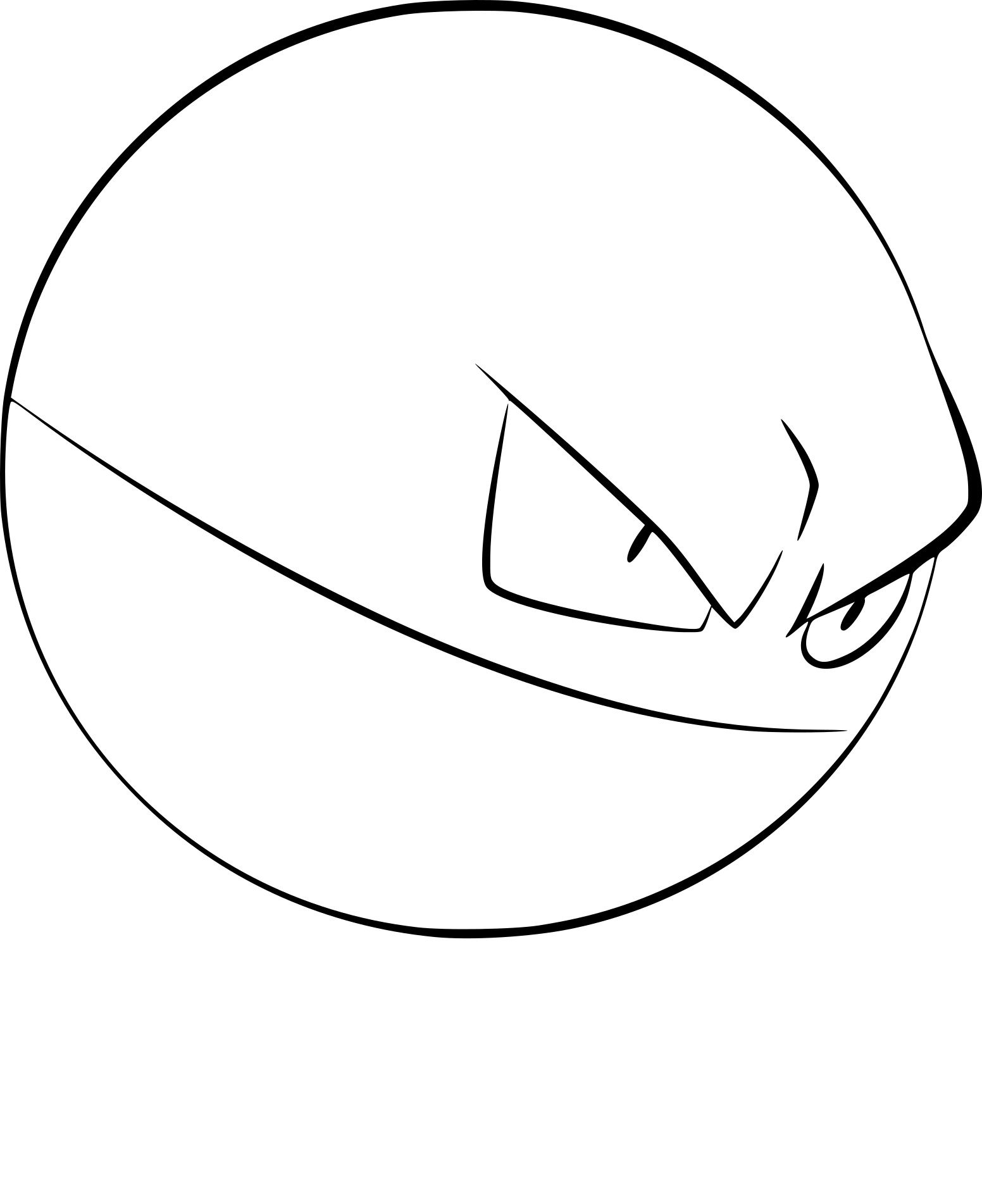 Voltorb Pokemon coloring page