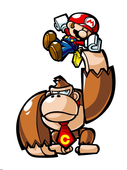 Donkey Kong et Mario