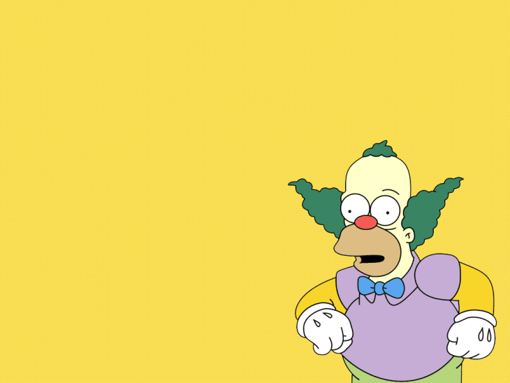 Krusty le clown Simpson