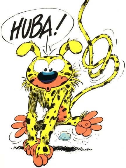 Disegno di Marsupilami da colorare