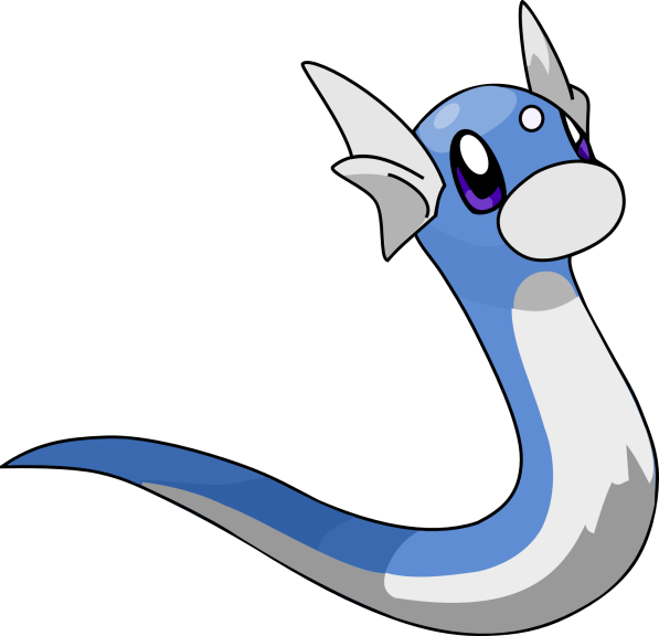 Disegno di Pokemon Dratini da colorare