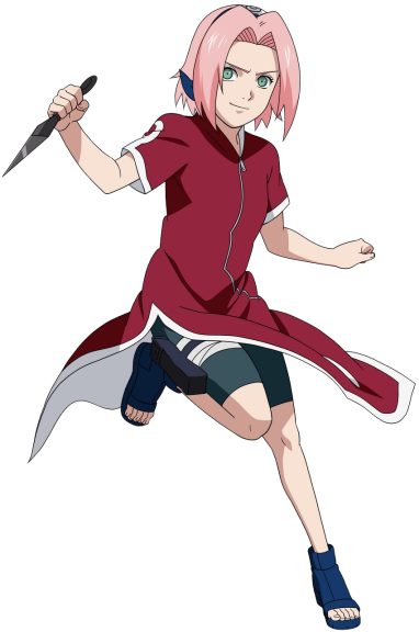 Disegno di Sakura Haruno da colorare