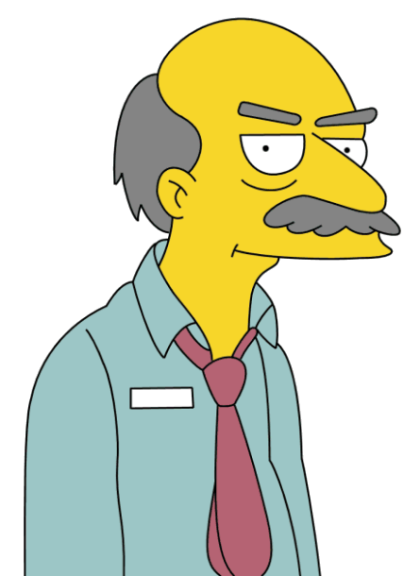 Simpson Sarcastic Clerk