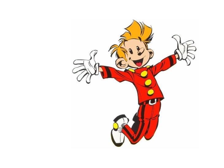 Disegno di Spirou da colorare