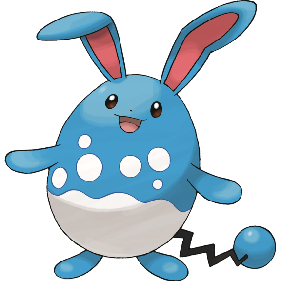 Disegno di Pokemon Azumarill da colorare