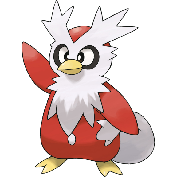 Disegno di Pokemon Delibird da colorare