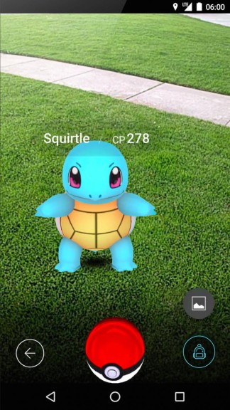 Disegno di Squirtle Pokemon Go da colorare