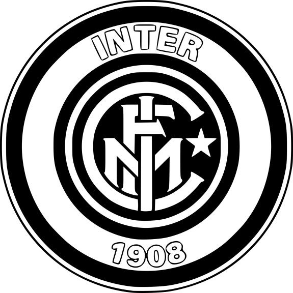 Coloriage blason Inter Milan