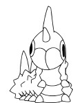 Wurmple Pokemon coloring page