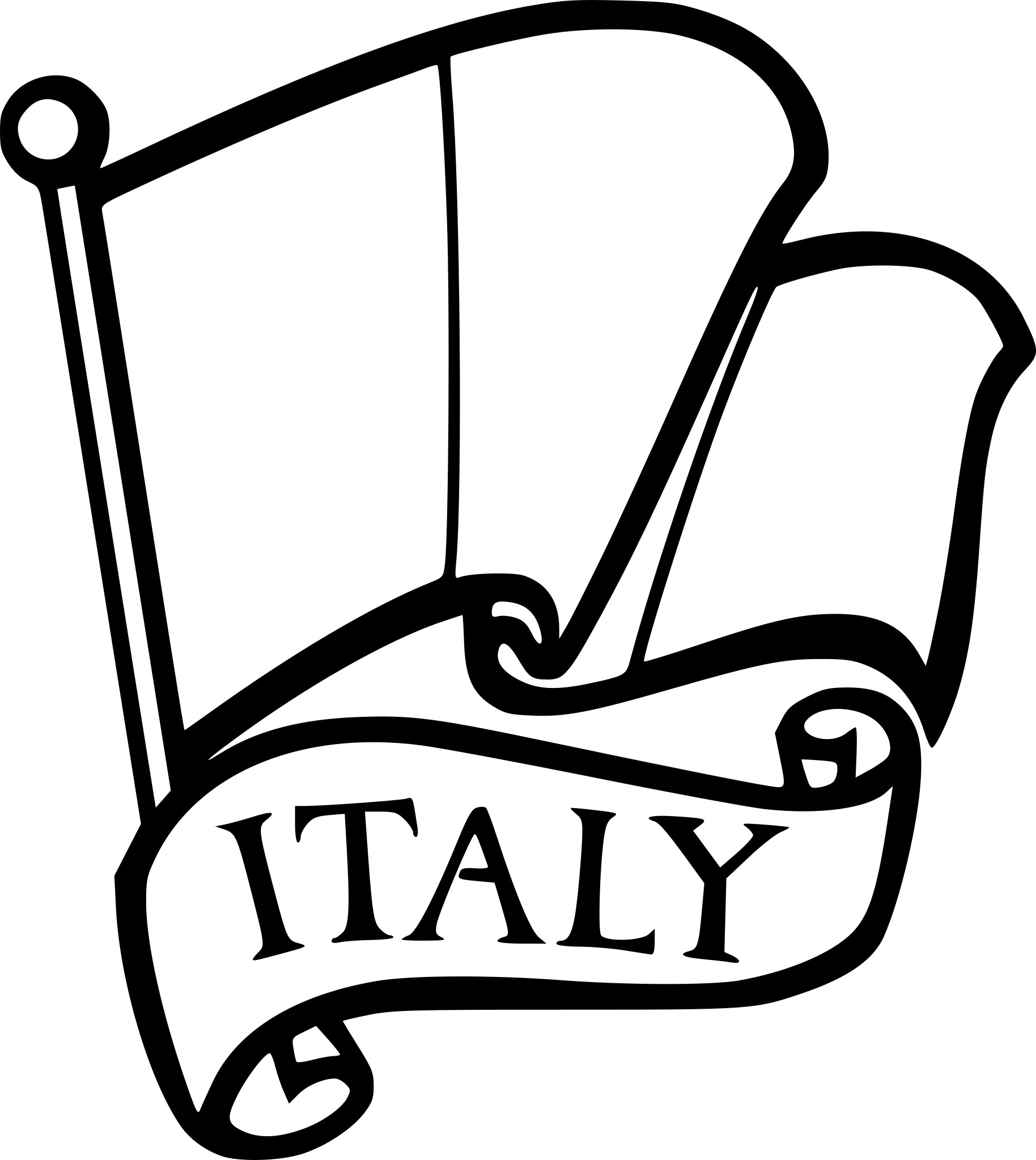 Italy Flag coloring page