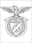 Benfica Crest coloring page