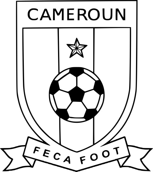 Soccer Cameroon coloring page