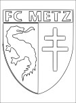 Metz Soccer coloring page