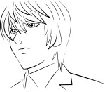 Coloriage Light Yagami