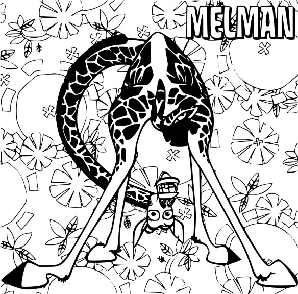 Madagascar The Giraffe coloring page