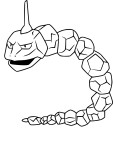 Disegno di Onix Pokemon Go da colorare