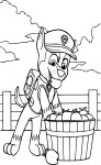 Paw Patrol coloring page