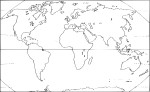 Blank Planisphere coloring page