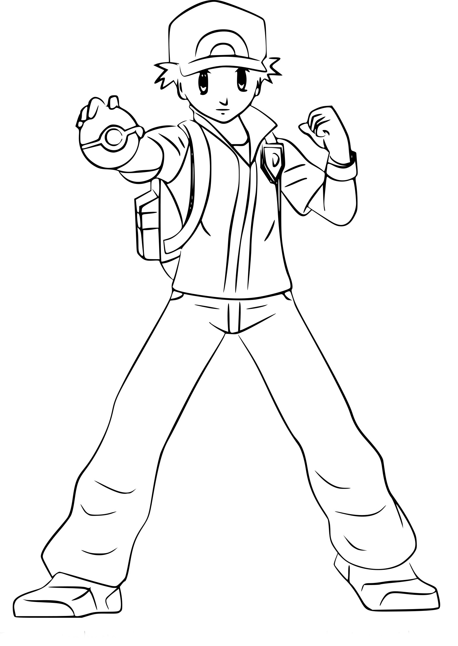 Pokemon Super Smash Bros coloring page