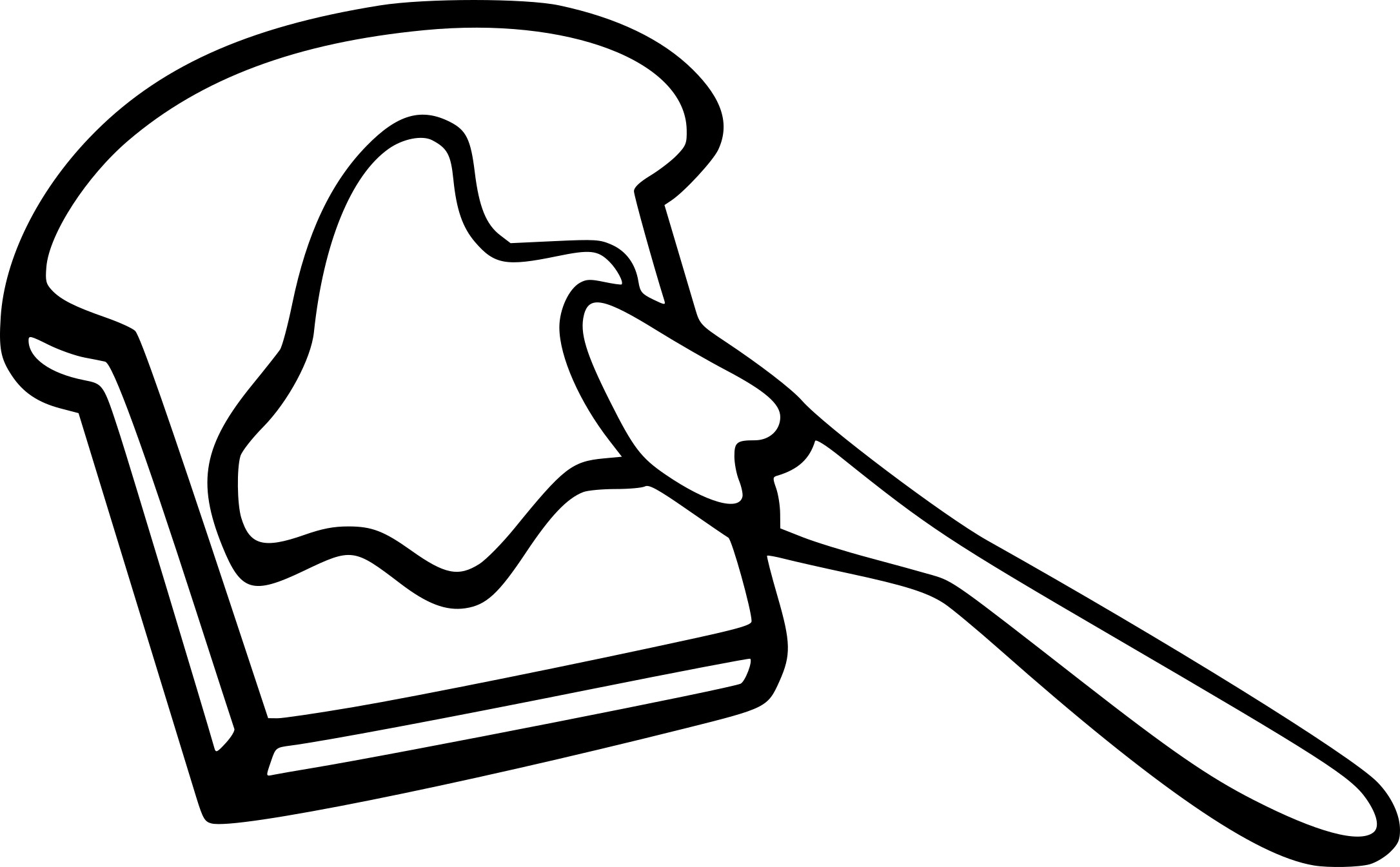 Toast coloring page