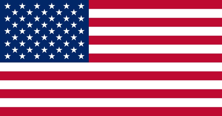 Disegno di Bandiera degli Stati Uniti da colorare
