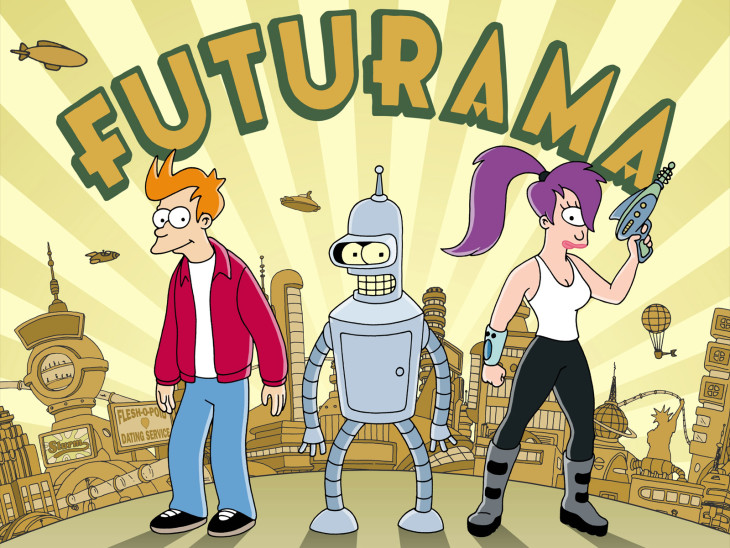 Disegno di Futurama da colorare