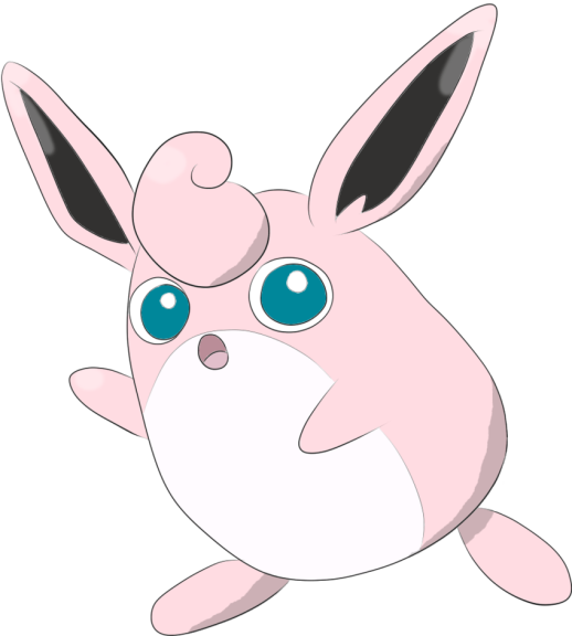 Disegno di Pokemon Wigglytuff da colorare