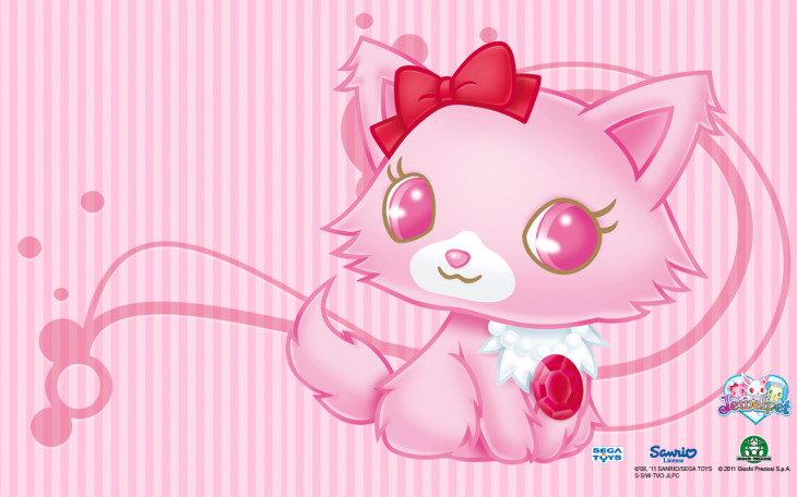 Disegno di Gatto Jewelpets da colorare