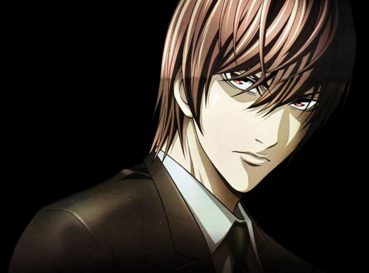 Disegno di Light Yagami Death Note da colorare