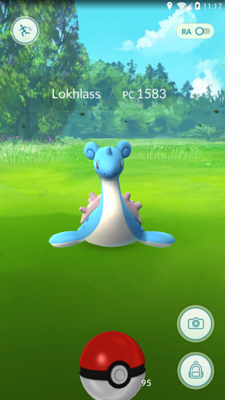 Disegno di Lapras Pokemon Go da colorare