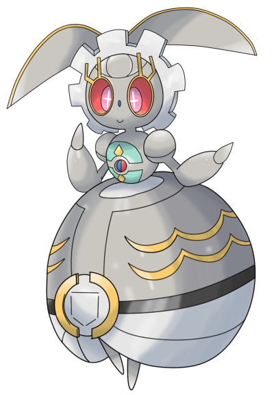 Disegno di Pokemon Magearna da colorare