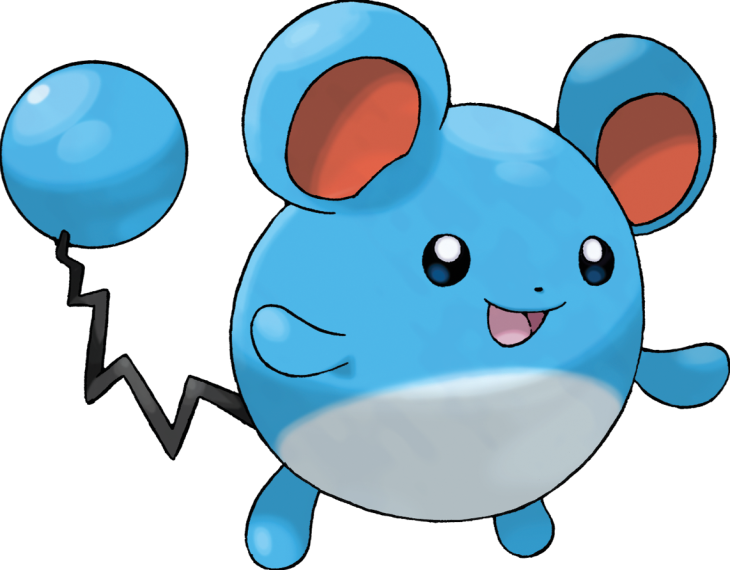 Disegno di Pokemon Marill da colorare