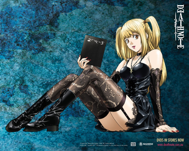 Disegno di Death Note Misa Amane da colorare