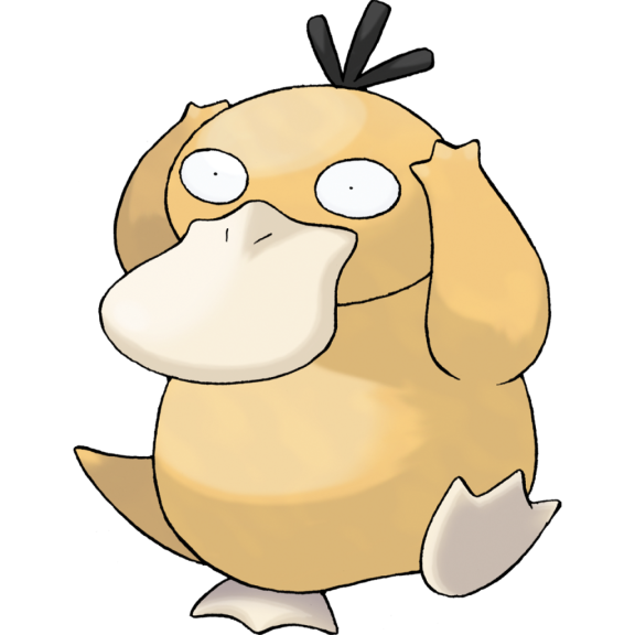 Disegno di Pokemon Psyduck da colorare